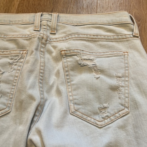 Current/Elliott The Fling Light Wash Distressed  Denim Jeans Size 25 - Picture 16 of 16